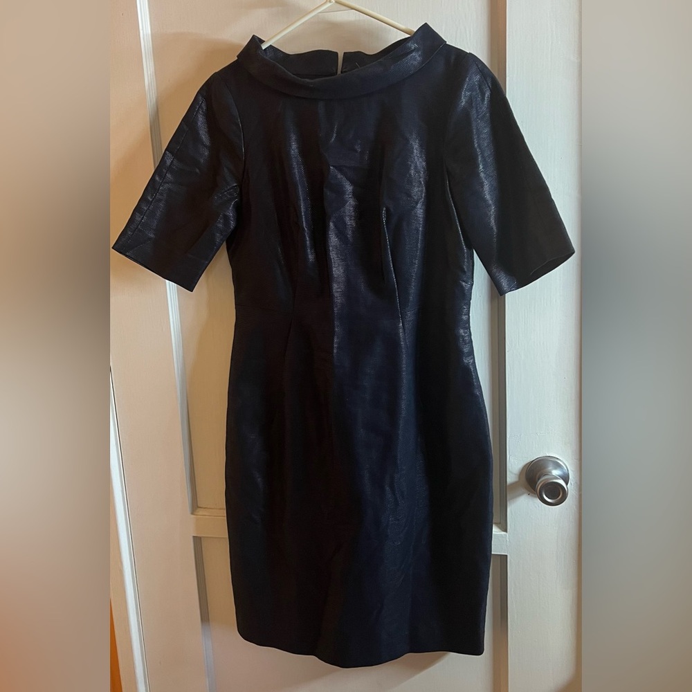 Banana Republic Shimmering Navy  Dress